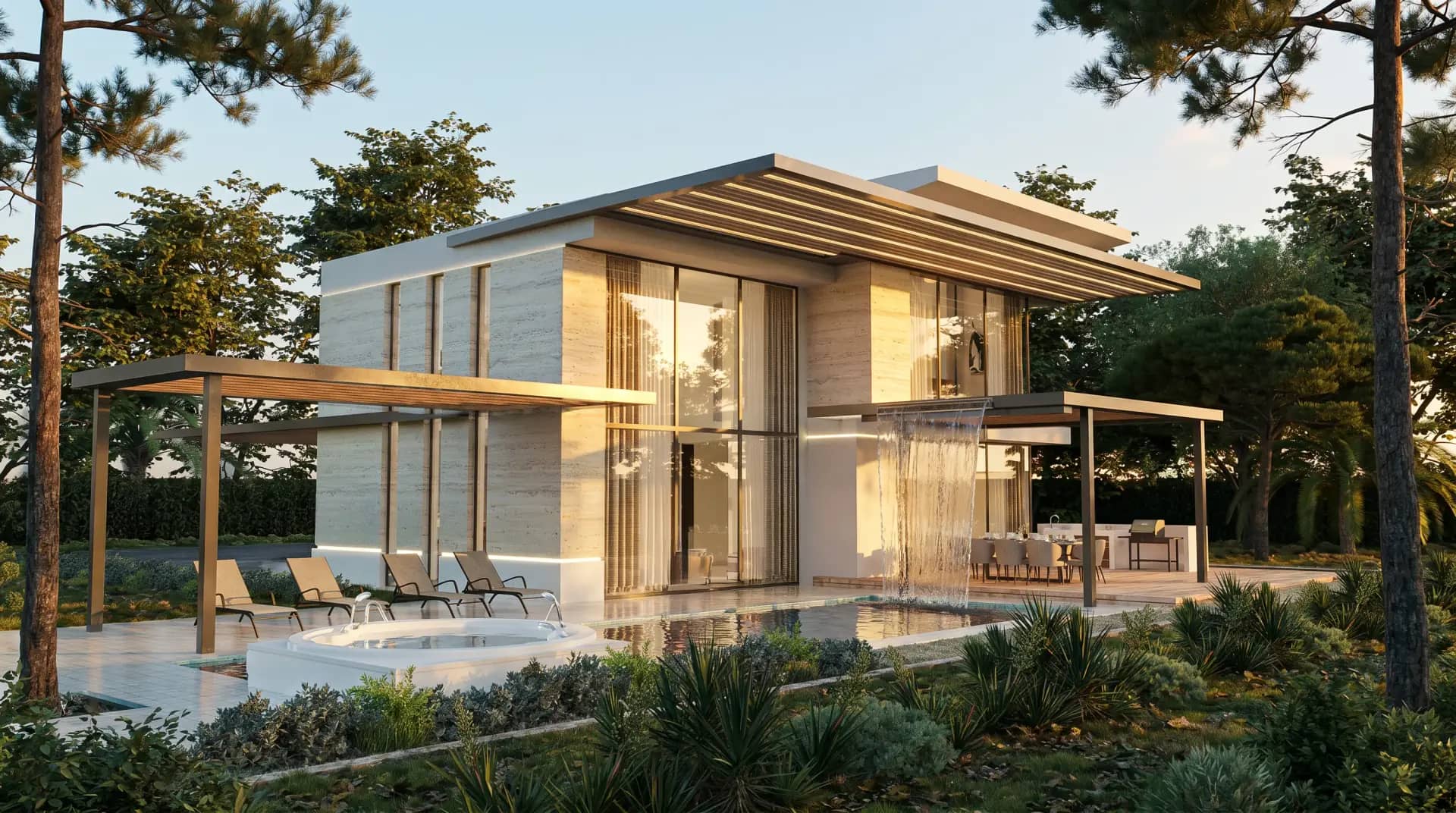 Çankaya villa projesi — Ankara'da modern villa mimarisi