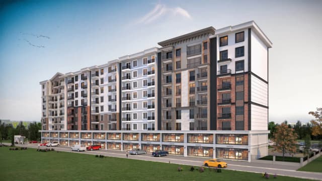 Kuzey loft rezidansları, karma kullanımlı yaşam kompleksi