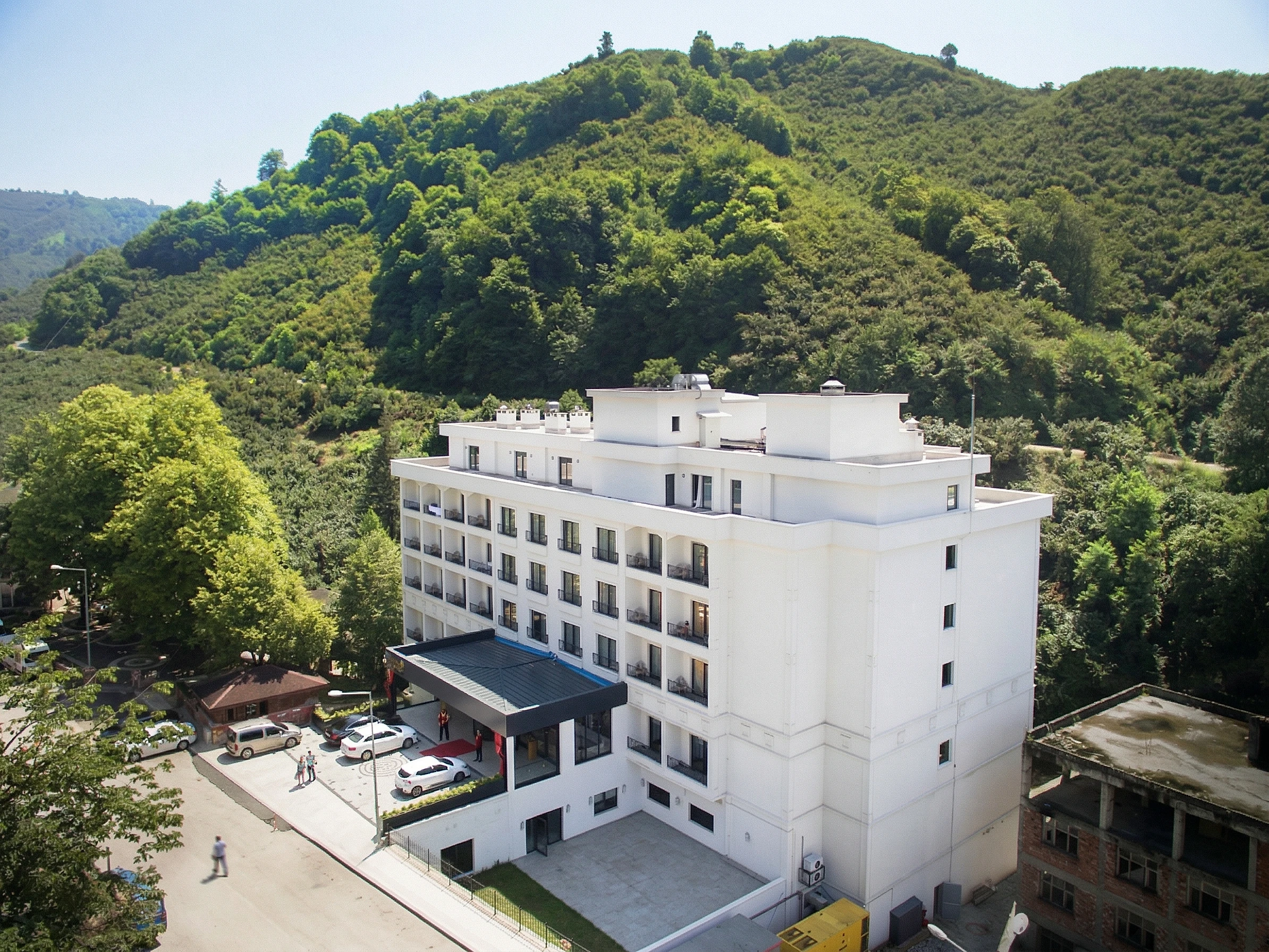 Fatsa Ilıca dağ vadi oteli, doğal peyzaj
